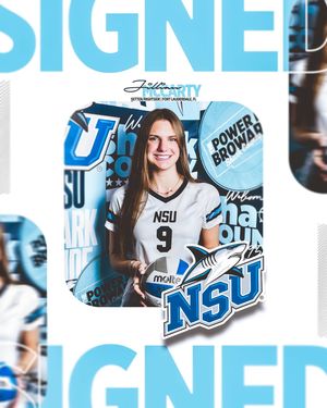 Image post by @nsu_vball on Instagram