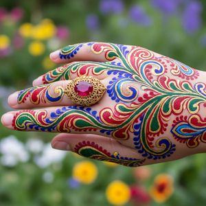 Image post by @mehndi_design4u on Instagram