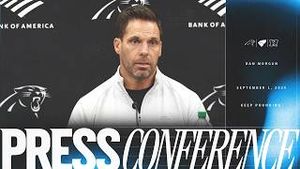 Video post by @Carolina Panthers on YouTube
