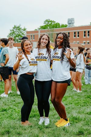 Text post by @MizzouGym on Twitter/X