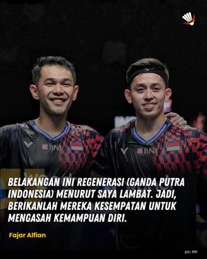 Image post by @bolalobbadminton on Instagram