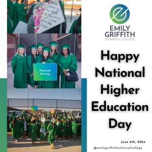 Image post by @emilygriffithtechnicalcollege on Instagram