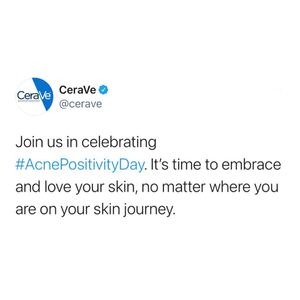 Image post by @cerave on Instagram