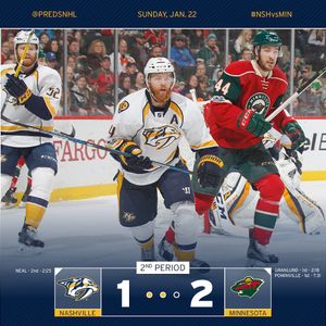 Image post by @predsnhl on Instagram
