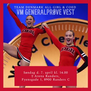 Image post by @teamdenmarkcheer on Instagram