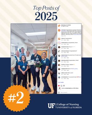 Image post by @ufnursing on Instagram