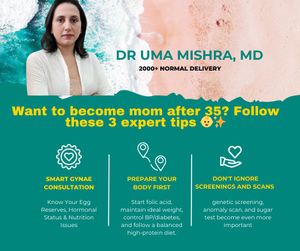 Image post by @dr.uma.mishra.gynecologist on Instagram