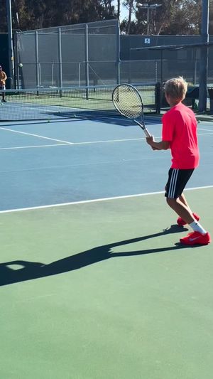 Video post by @HJK San Diego Tennis on Facebook