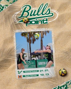 Image post by @USF_BeachVB on Twitter