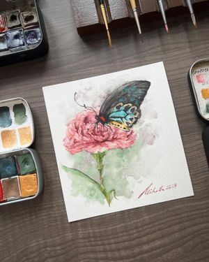 Image post by @brushstrokesbymichelle on Instagram