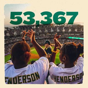 Image post by @athletics on Instagram