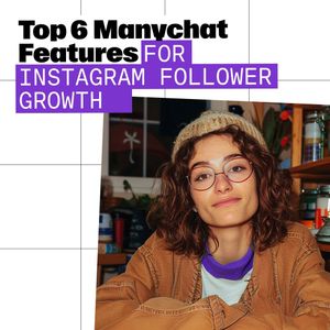 Image post by @manychat on Instagram