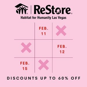 Image post by @HabitatLasVegas on Facebook