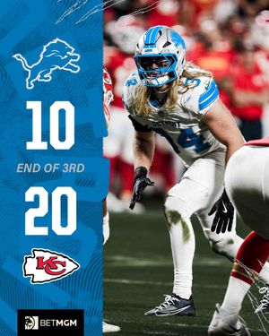Image post by @Lions on Twitter