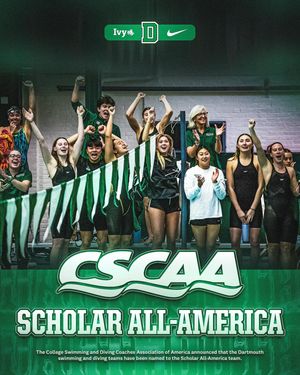 Image post by @dartmouthswimdive on Instagram