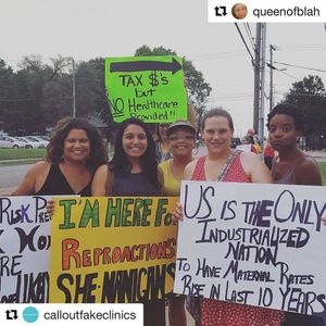 Image post by @shoutyourabortion on Instagram