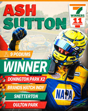 Image post by @btcc on Instagram