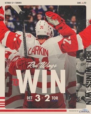 Image post by @detroitredwings on Instagram