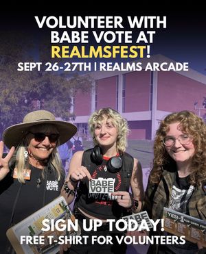 Image post by @babevote on Instagram