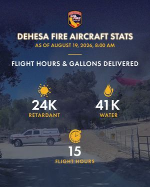Image post by @calfire on Instagram