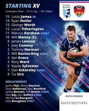 Image post by @bedfordbluesrfc on Instagram