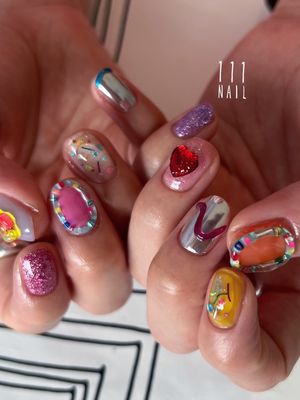 Image post by @111nail_omotesando on Instagram