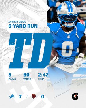 Image post by @Lions on Twitter/X