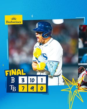 Image post by @raysbaseball on Instagram