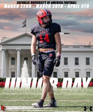 Image post by @CatholicU_FB on Twitter