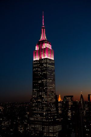 Image post by @EmpireStateBldg on Twitter