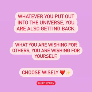Image post by @hire.women on Instagram