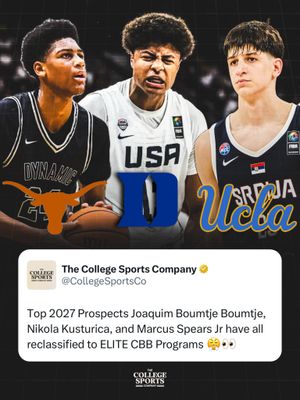 Image post by @thecollegesportsco on Instagram