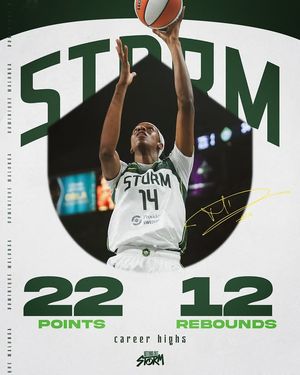 Image post by @seattlestorm on Instagram