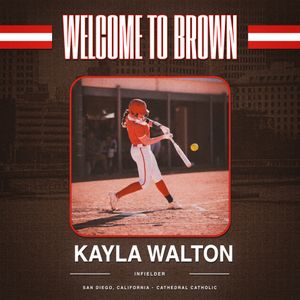Image post by @brownu_softball on Instagram