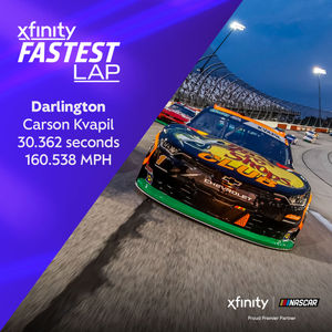 Image post by @xfinityracing on Instagram