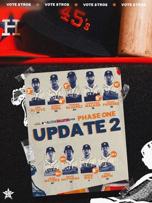 Image post by @astros on Instagram