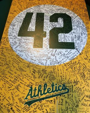 Image post by @athletics on Instagram