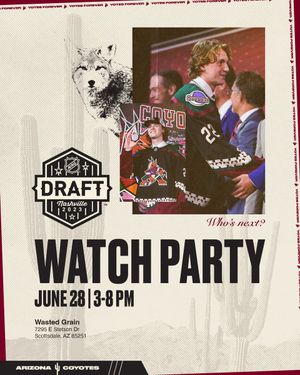 Image post by @ArizonaCoyotes on Twitter