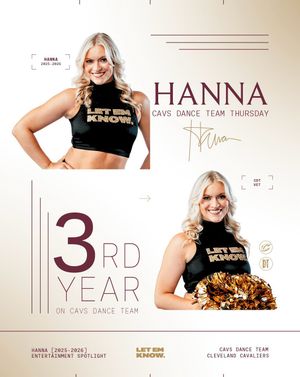 Image post by @cavsdanceteam on Instagram