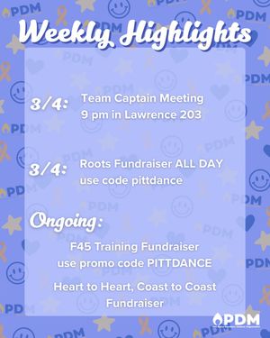 Image post by @pitt_pdm on Instagram