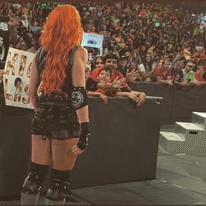 Image post by @beckylynchwwe on Instagram