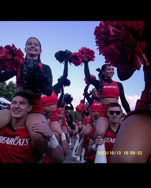 Image post by @gobearcatscheer on Instagram
