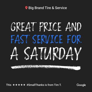 Image post by @bigbrandtire on Instagram