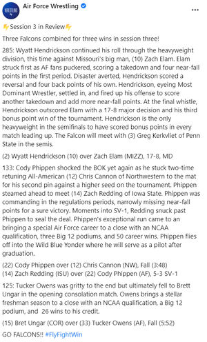 Image post by @AF_Wrestle on Twitter