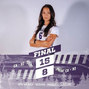 Image post by @sfa_volleyball on Instagram