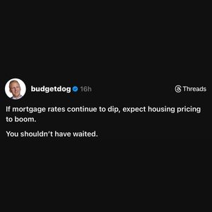 Image post by @mgthemortgageguy on Instagram
