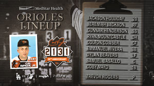 Image post by @Orioles on Twitter