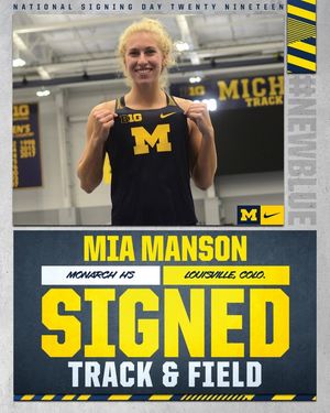 Image post by @umichtrack on Instagram