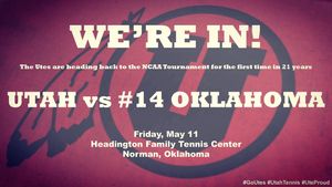 Image post by @UtahTennis on Twitter