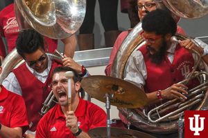 Image post by @IUbands on Facebook